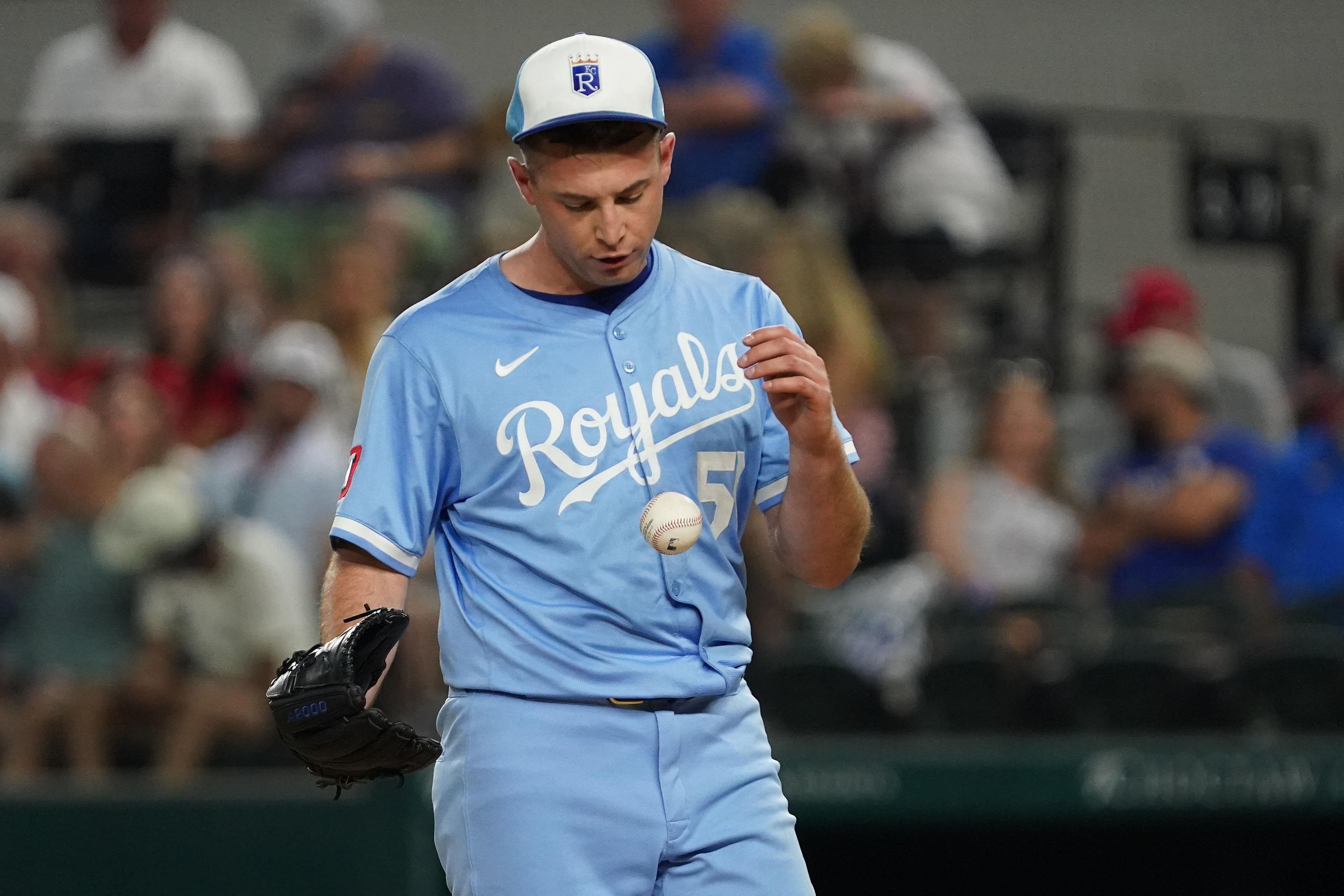 Kris Bubic might have a quieter night in the strikeout column (Credits: IMAGN)